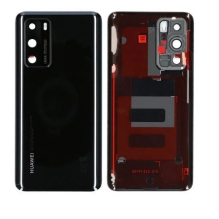 Vitre arrière pour Huawei P40 Noir