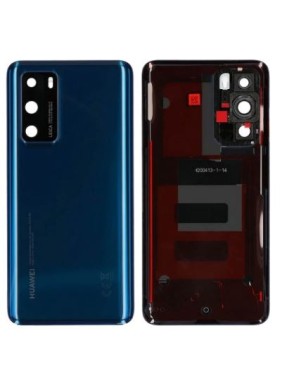 Vitre arrière pour Huawei P40 Bleu