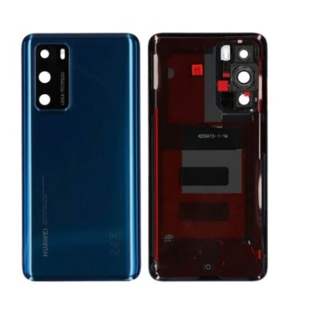 Vitre arrière pour Huawei P40 Bleu