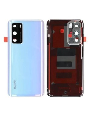 Vitre arrière pour Huawei P40 Blanc