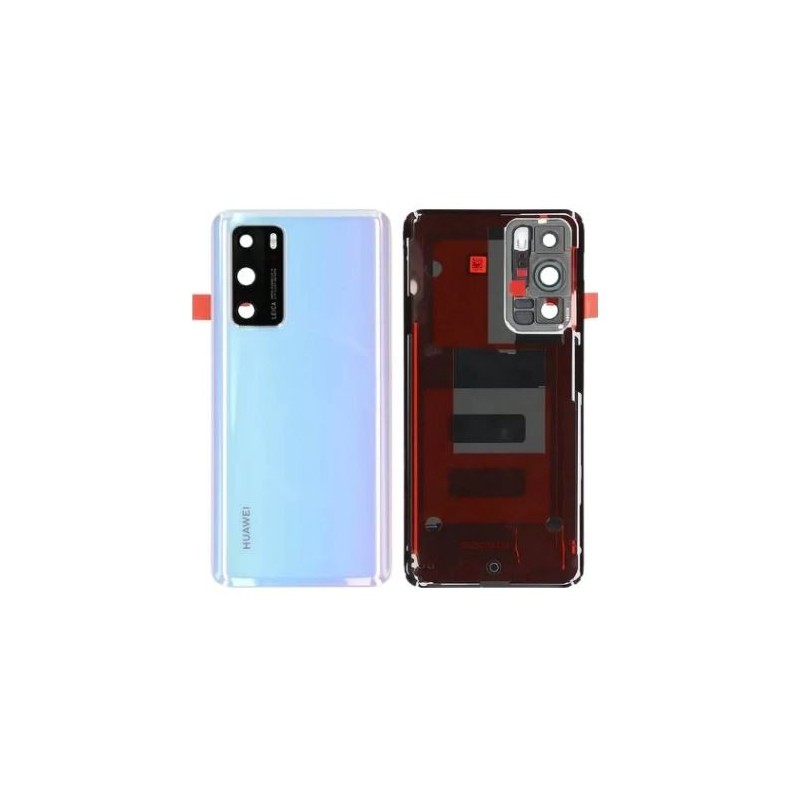 Vitre arrière pour Huawei P40 Blanc