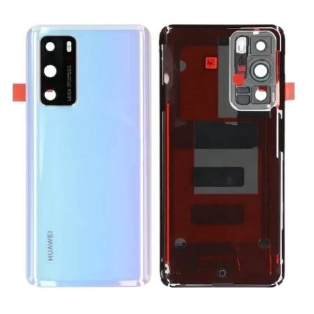 Vitre arrière pour Huawei P40 Blanc