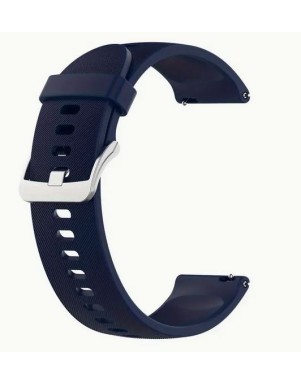Bracelet de montre en silicone souple 22mm pour Xiaomi Watch S1, Watch S1 Active Bleu
