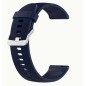 Bracelet de montre en silicone souple 22mm pour Xiaomi Watch S1, Watch S1 Active Bleu