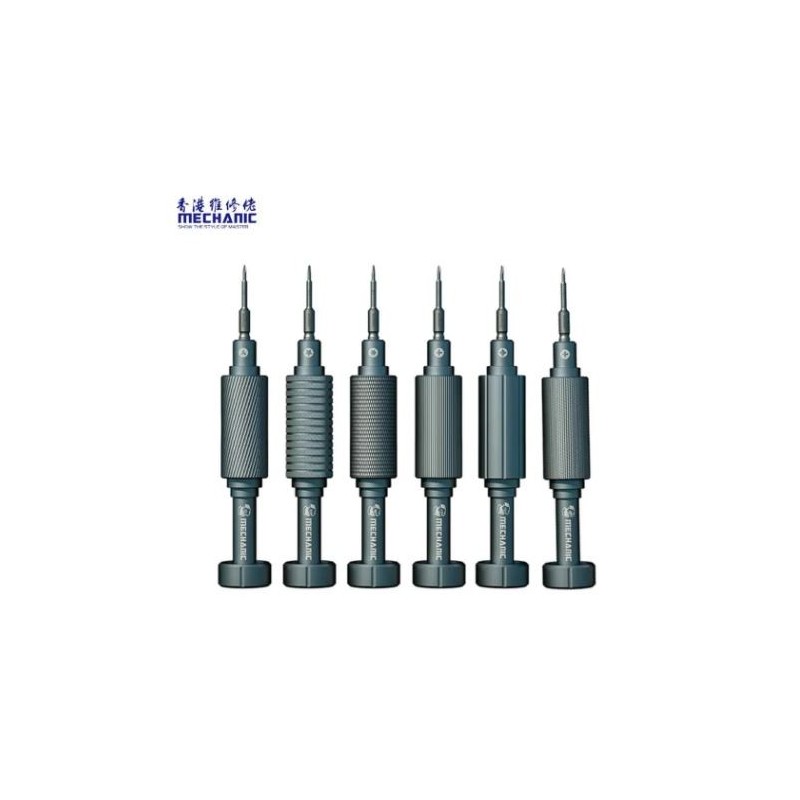 Kit de Tournevis de précision Magnétique MECHANIC iShell Mortar mini coffret 6en1