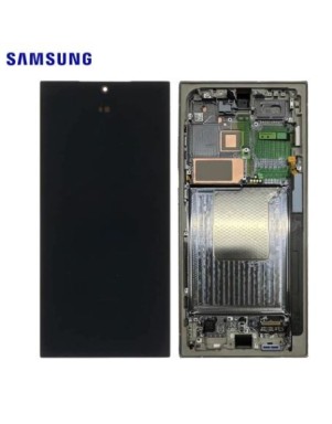 Ecran complet Samsung Galaxy S24 Ultra (S928B) Titane Ambre