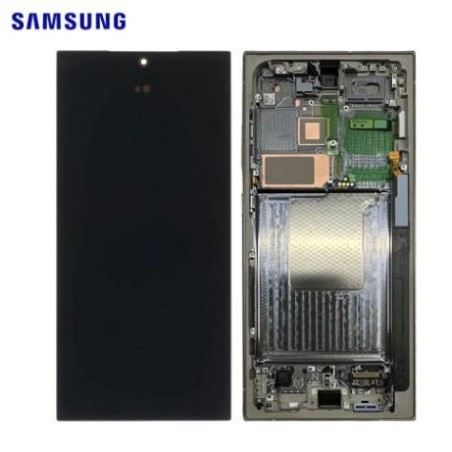 Ecran complet Samsung Galaxy S24 Ultra (S928B) Titane Ambre
