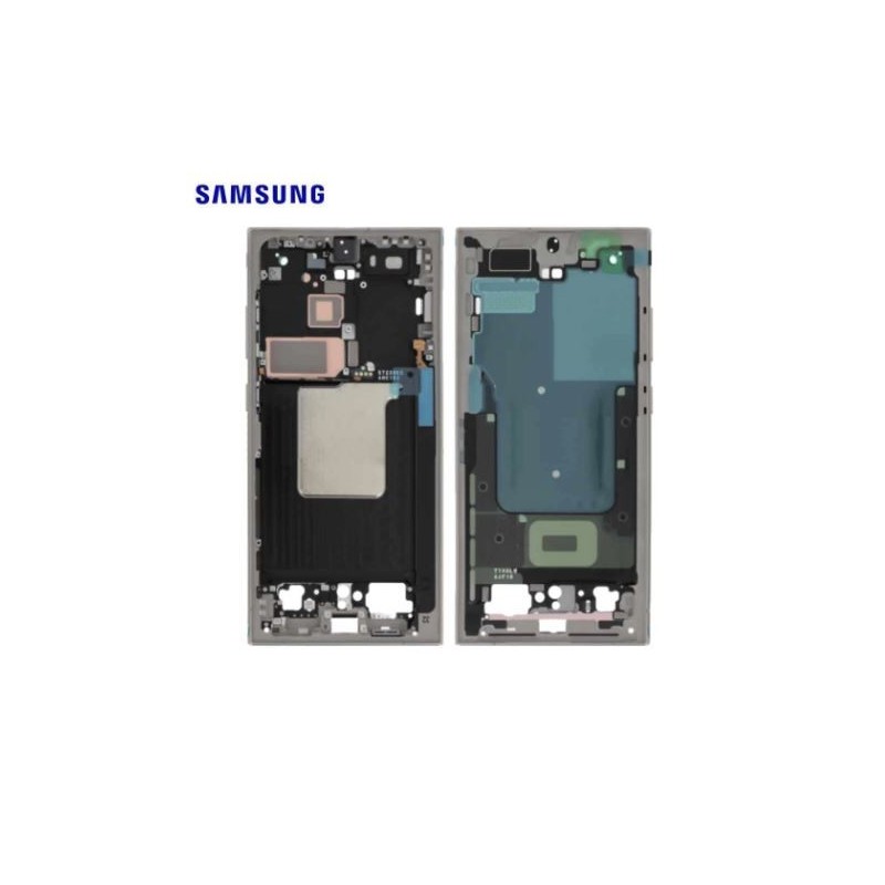 Châssis central Samsung Galaxy S24 Ultra (S928B) Titane Gris