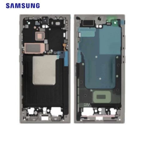 Châssis central Samsung Galaxy S24 Ultra (S928B) Titane Gris