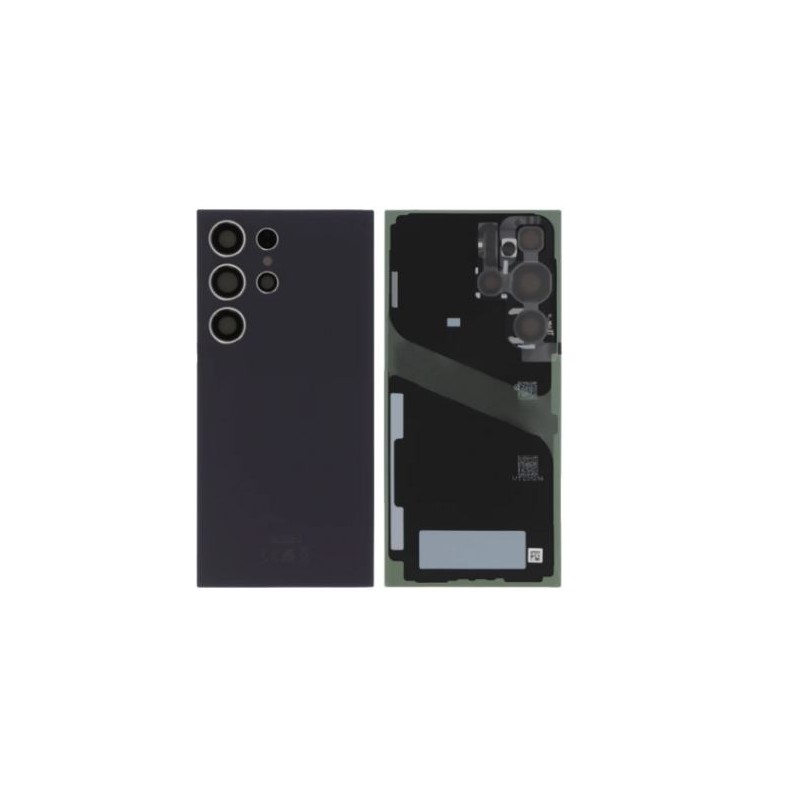 Vitre arrière pour Samsung Galaxy S24 Ultra (S928B) Titane Violet