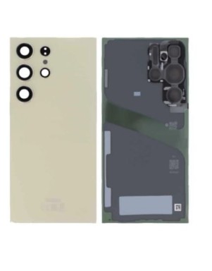 Vitre arrière pour Samsung Galaxy S24 Ultra (S928B) Titane Ambre