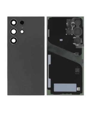 Vitre arrière pour Samsung Galaxy S24 Ultra (S928B) Titane Noir