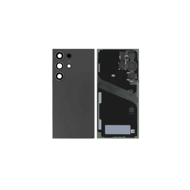 Vitre arrière pour Samsung Galaxy S24 Ultra (S928B) Titane Noir