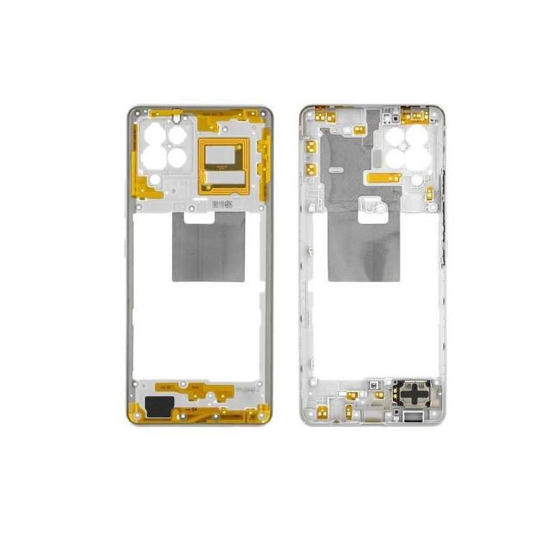 Châssis intermédiaire pour Samsung Galaxy A42 5G (A426B) Blanc