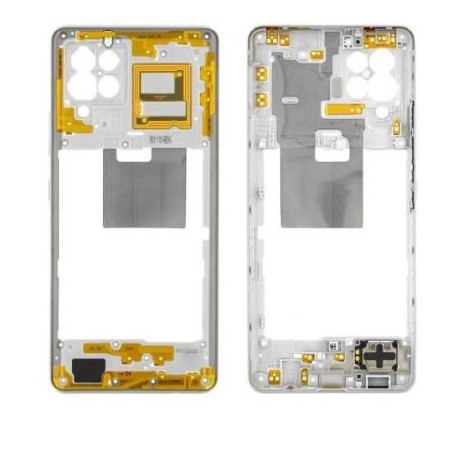 Châssis intermédiaire pour Samsung Galaxy A42 5G (A426B) Blanc