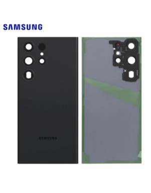 Vitre Arrière Samsung Galaxy S23 Ultra Occasion - GRADE A - (S918B) Noir