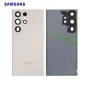 Vitre Arrière Samsung Galaxy S23 Ultra Occasion - GRADE A - (S918B) Crème