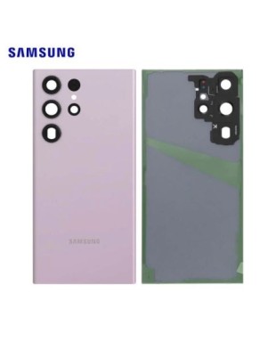 Vitre Arrière Samsung Galaxy S23 Ultra Occasion - GRADE A - (S918B) Lavande