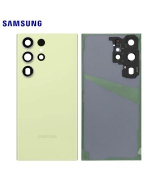 Vitre Arrière Samsung Galaxy S23 Ultra Occasion - GRADE A - (S918B) Vert