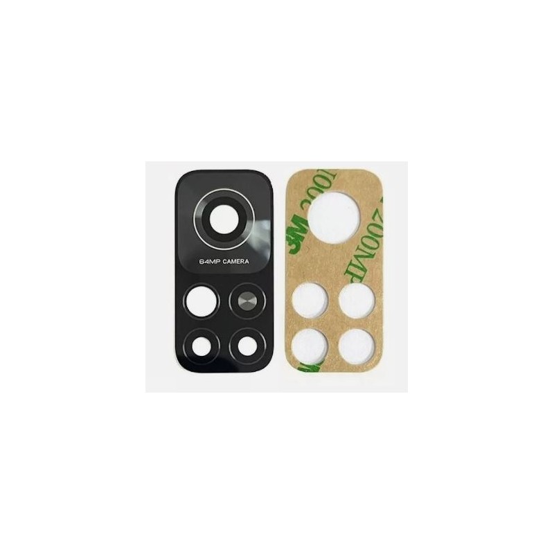 Lentille caméra arrière pour Xiaomi Mi 10T 5G/10T Pro 5G Noir