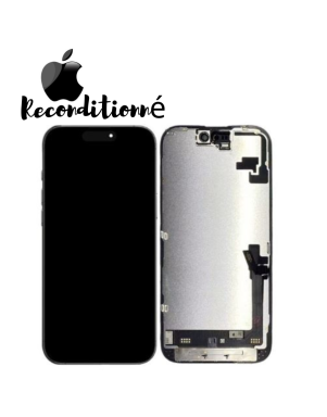 Ecran original APPLE RECONDITIONNE iPhone 16 Noir + Adhésif offert
