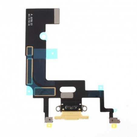 Connecteur de charge iPhone XR Jaune