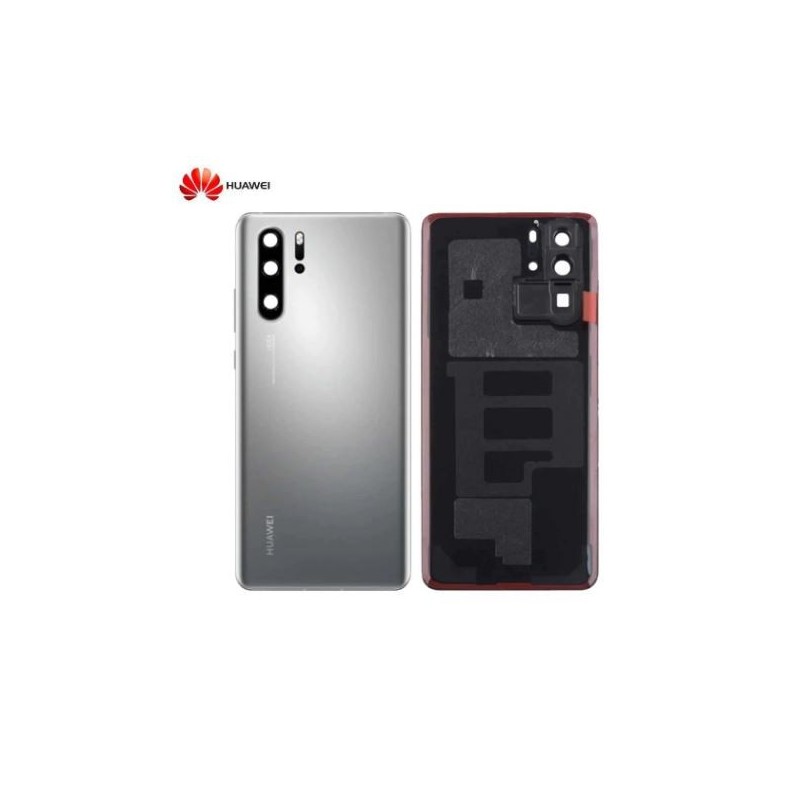 Vitre Arrière Huawei P30 Pro Argent Givré