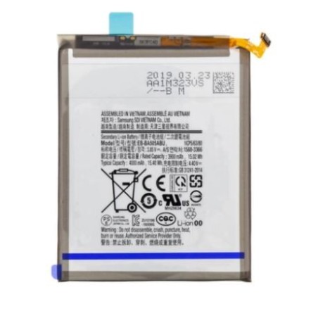 Batterie pour Samsung Galaxy A20 (A205F), A30 (A305F), A30s (A307F), A50 (A505F), A50s (A507F)