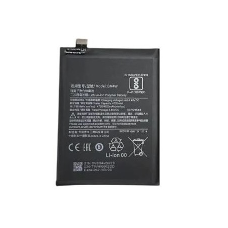 Batterie pour Xiaomi Redmi Note 9 Pro 5G, Mi 10T Lite 5G