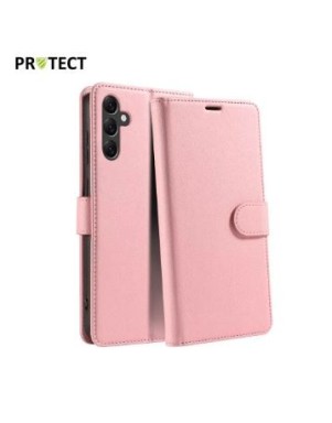 Pochette a rabat PROTECT pour Samsung Galaxy A15 4G/5G Rose