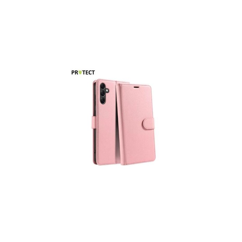 Pochette a rabat PROTECT pour Samsung Galaxy A15 4G/5G Rose