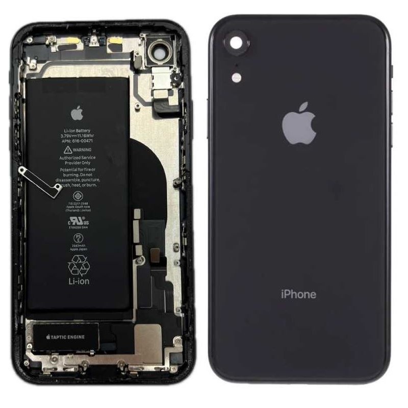 Châssis COMPLET APPLE occasion Grade AB iPhone XR Noir Châssis COMPLET APPLE occasion Grade AB iPhone XR Noir