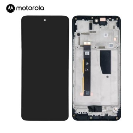 Ecran complet RECONDITIONNE Motorola Moto G84 5G Noir