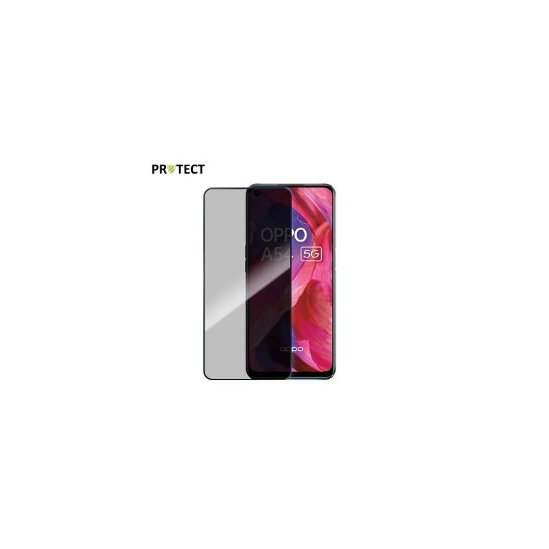 Verre trempé privacy PROTECT pour Oppo A54 5G
