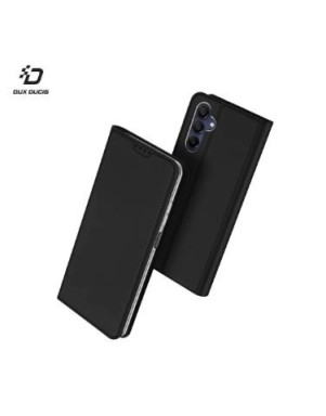 Etui Portefeuille Skin Pro Dux Ducis pour Samsung Galaxy A16 4G/5G Noir
