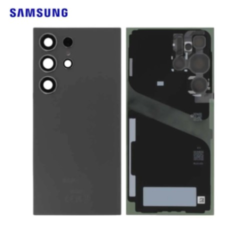Vitre Arrière Samsung Occasion - GRADE A - Galaxy S24 Ultra (S928B) Titane Noir