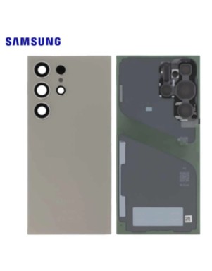 Vitre Arrière Samsung Occasion - GRADE A - Galaxy S24 Ultra (S928B) Titane Gris