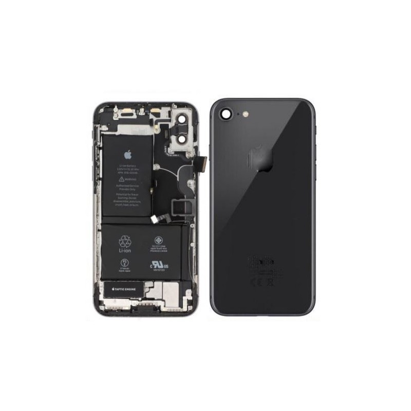 Châssis complet avec batterie APPLE Occasion - Grade A/B- iPhone 8 / SE 2020 Noir