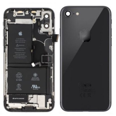 Châssis complet avec batterie APPLE Occasion - Grade A/B- iPhone 8 / SE 2020 Noir
