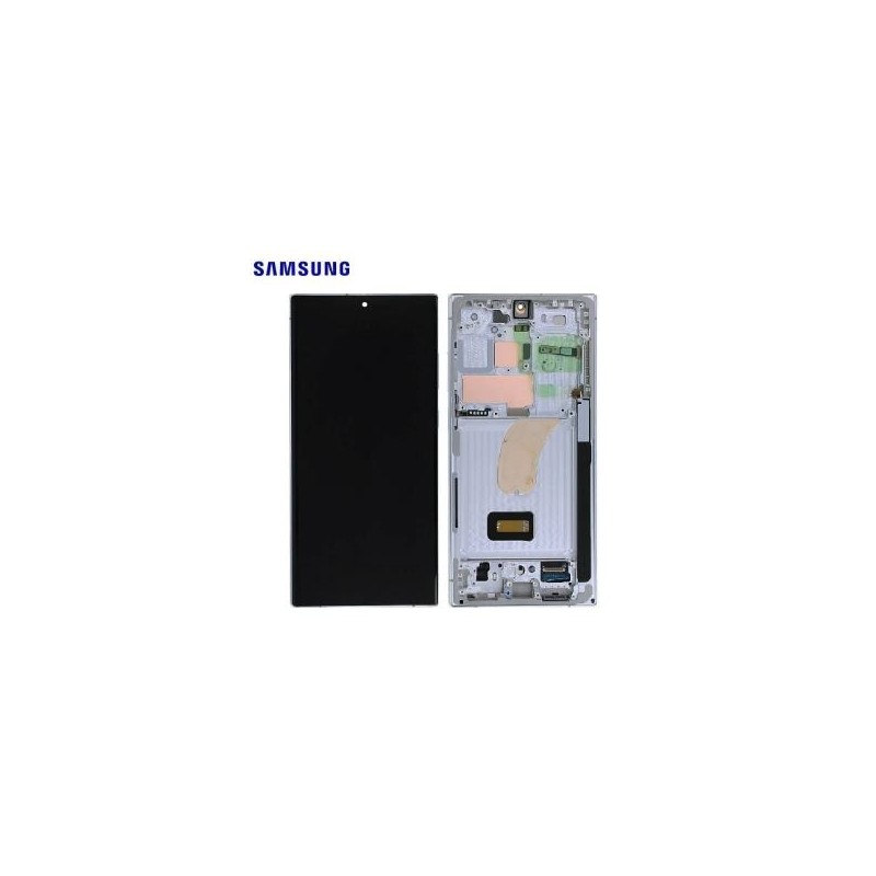 Ecran Complet Samsung Galaxy S23 Ultra (S918B) Bleu ciel