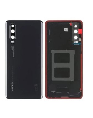 Vitre arrière pour Huawei P30 Noir