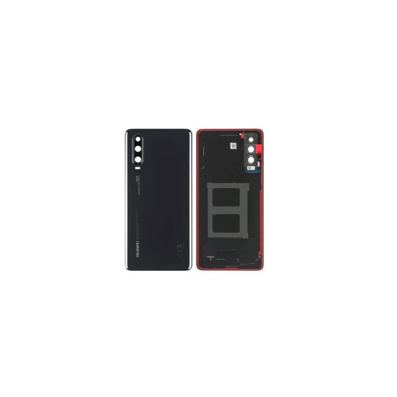 Vitre arrière pour Huawei P30 Noir