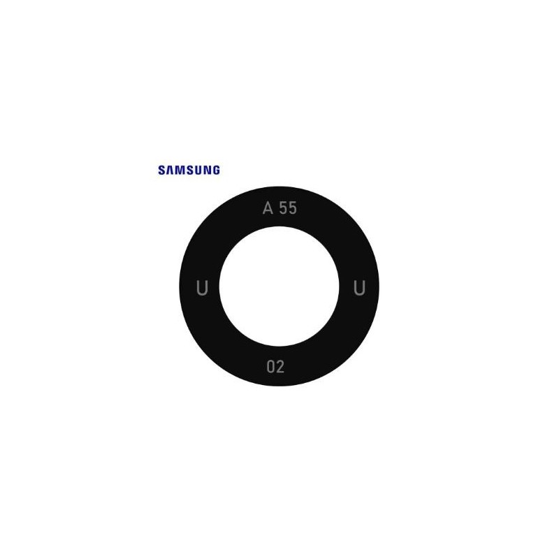 Lentille caméra arrière Principale Samsung Galaxy A56 5G (A566B) Noir