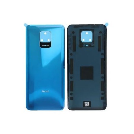 Vitre arrière pour Xiaomi Redmi Note 9s Bleu Aurora