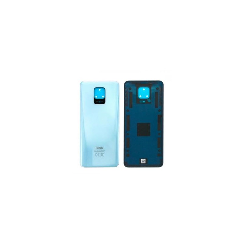 Vitre arrière pour Xiaomi Redmi Note 9s Blanc Glacial