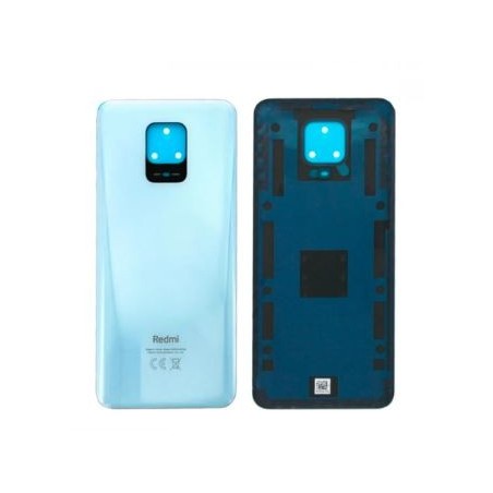 Vitre arrière pour Xiaomi Redmi Note 9s Blanc Glacial