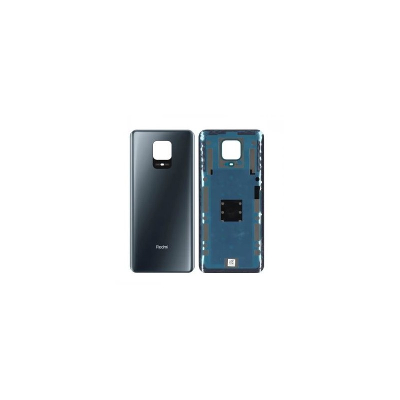 Vitre arrière pour Xiaomi Redmi Note 9s Gris interstellaire
