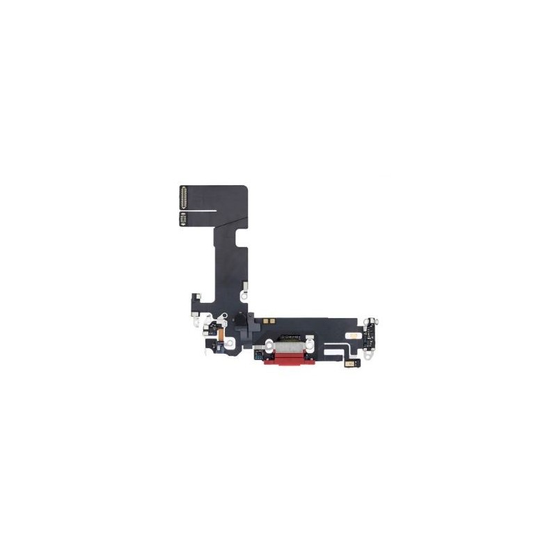 Connecteur de charge pour iPhone 13 Rouge