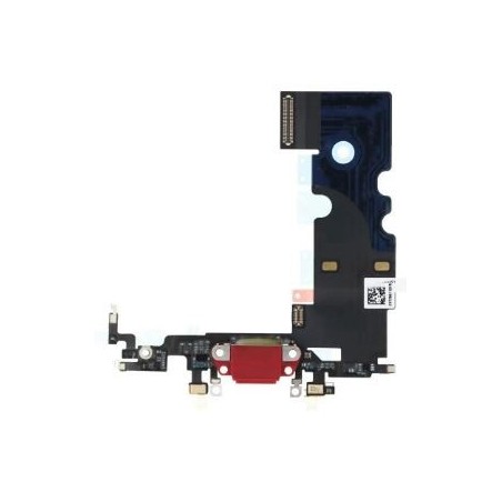 Connecteur de charge pour iPhone SE 2022 Rouge