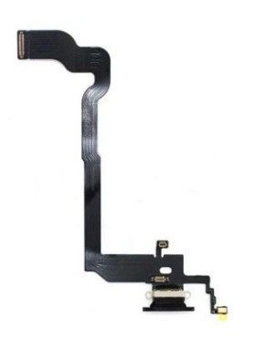 Connecteur de charge pour iPhone X Noir